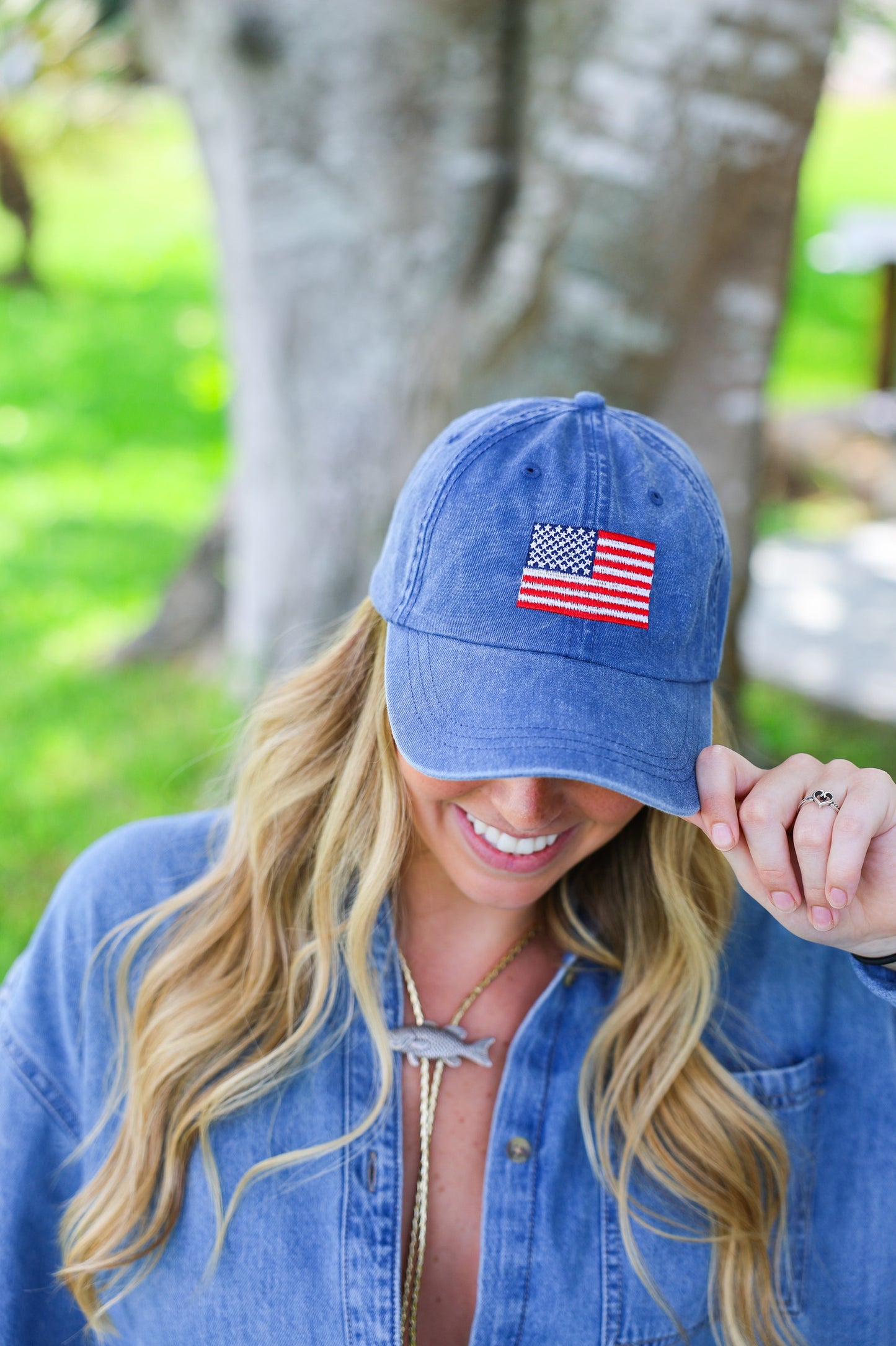 FLAG CANVAS CAP | DAD CAP