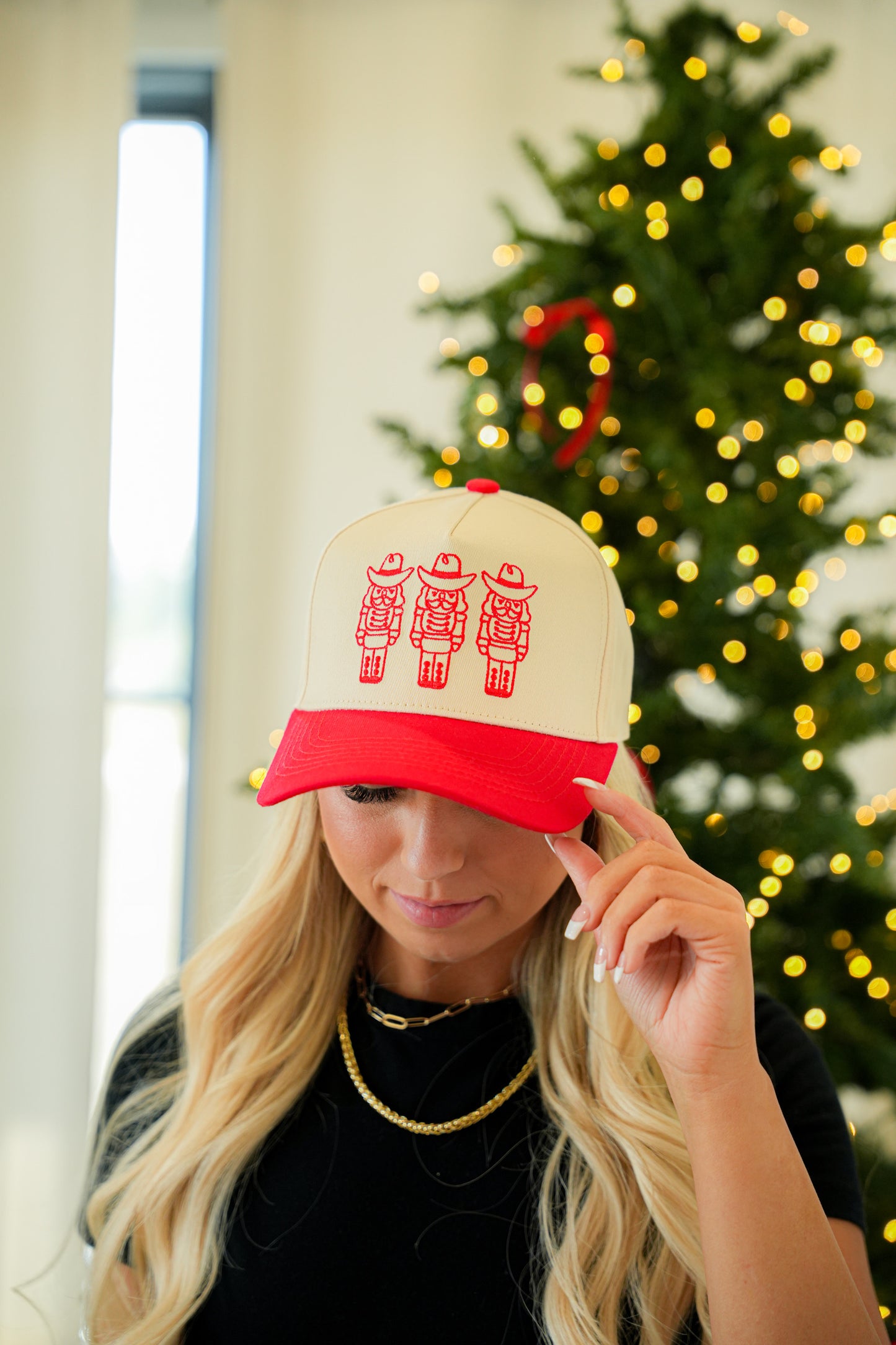 COWBOY NUTCRACKER CANVAS CAP