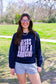 JESUS LOVES A COWGIRL TEE | CREWNECK