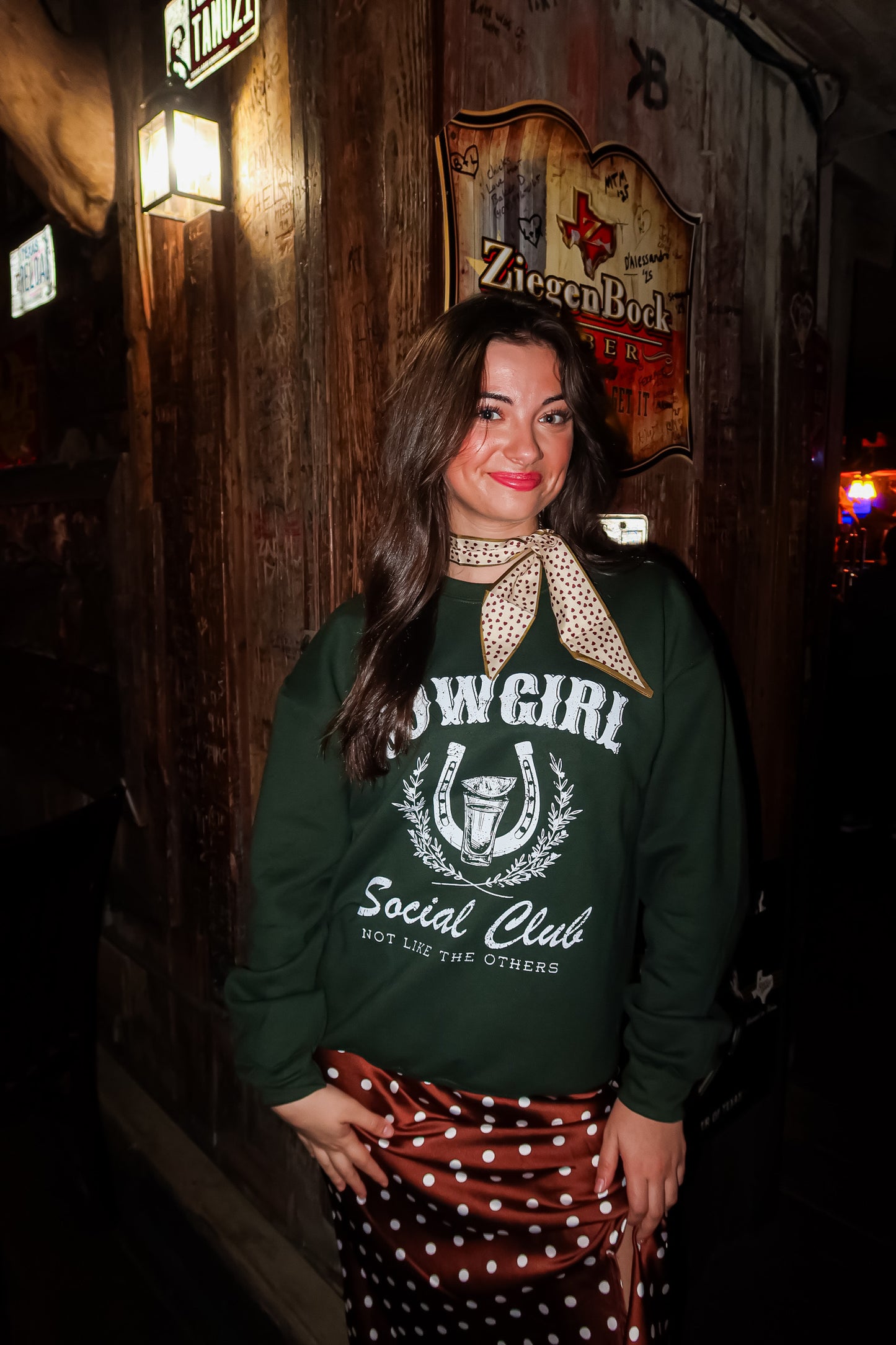 COWGIRL SOCIAL CLUB CREWNECK