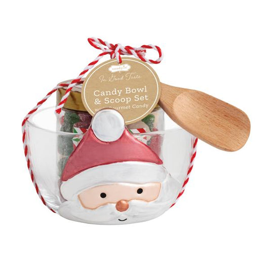 NUTCRACKER - SANTA CANDY BOWL SET