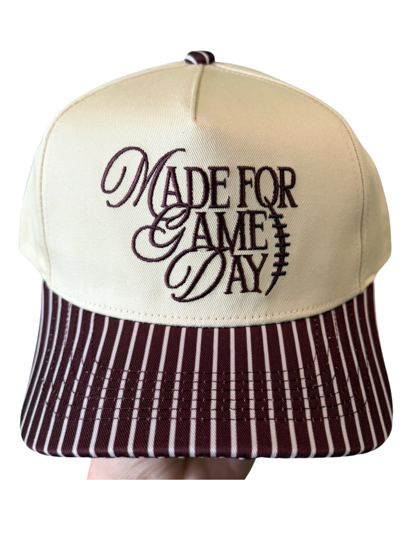 MADE FOR GAME DAY CANVAS CAP