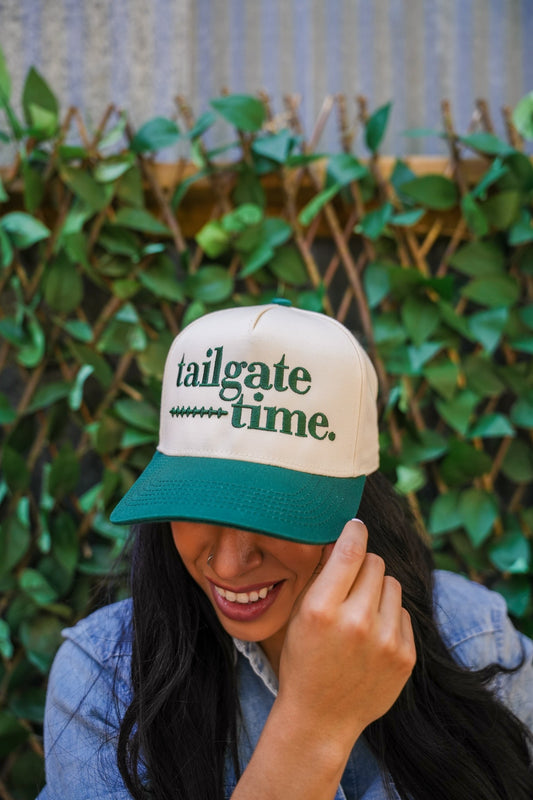 TAILGATE TIME CANVAS CAP