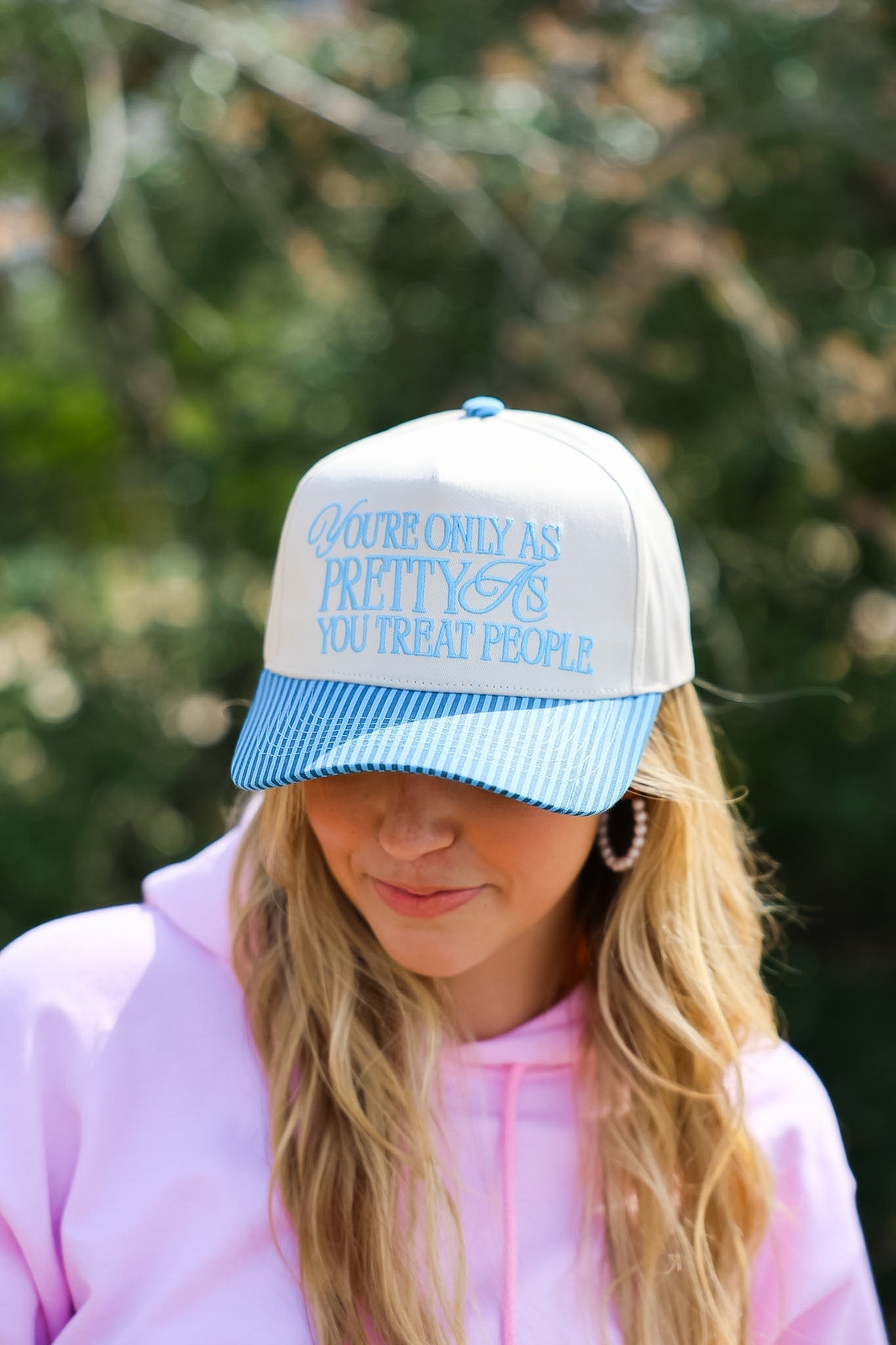 PRETTY GIRL PRIVILEGE CANVAS CAP