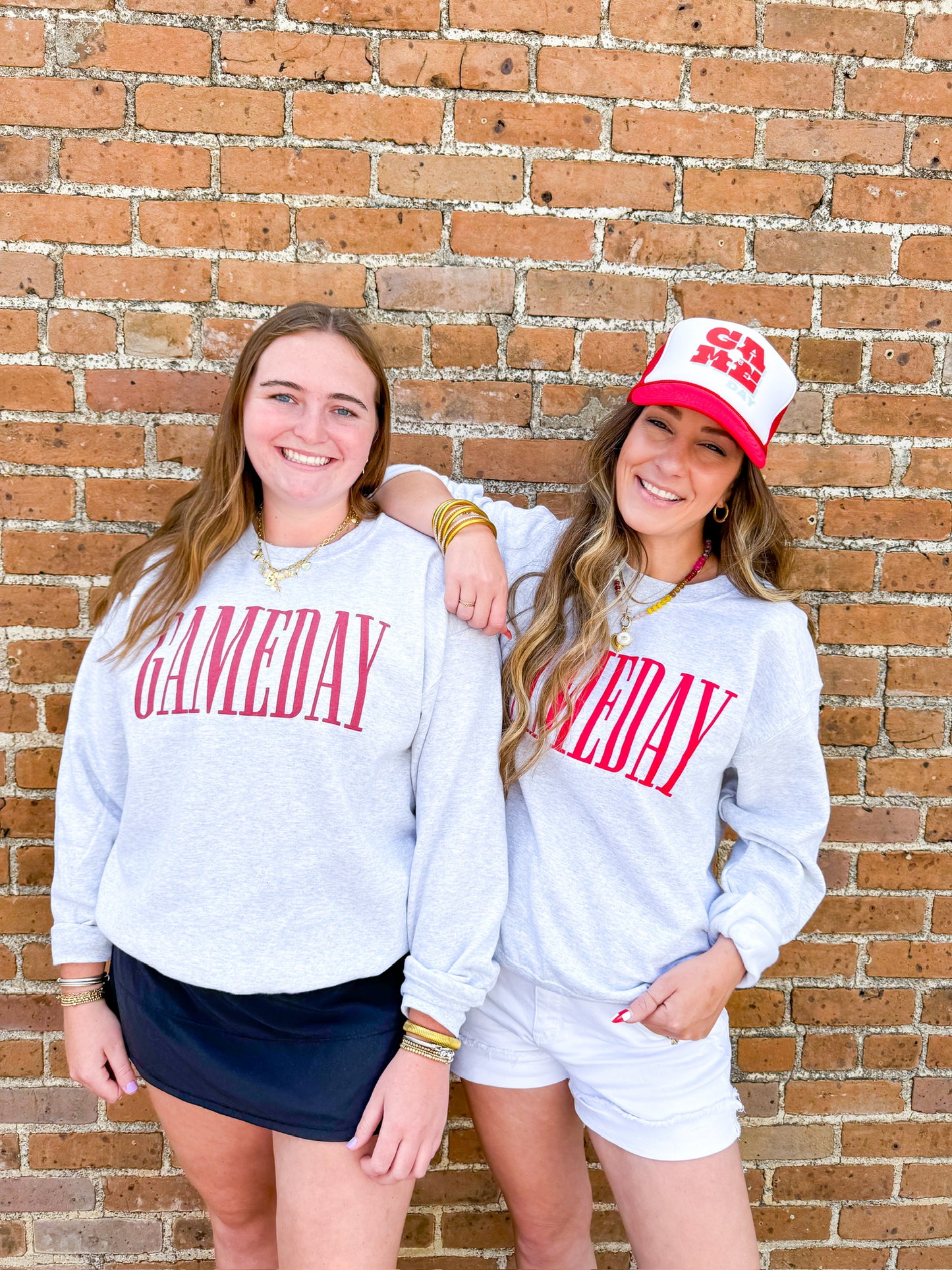 GAME DAY PUFF PRINT CREWNECK