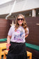 PINK COORS RODEO TEE
