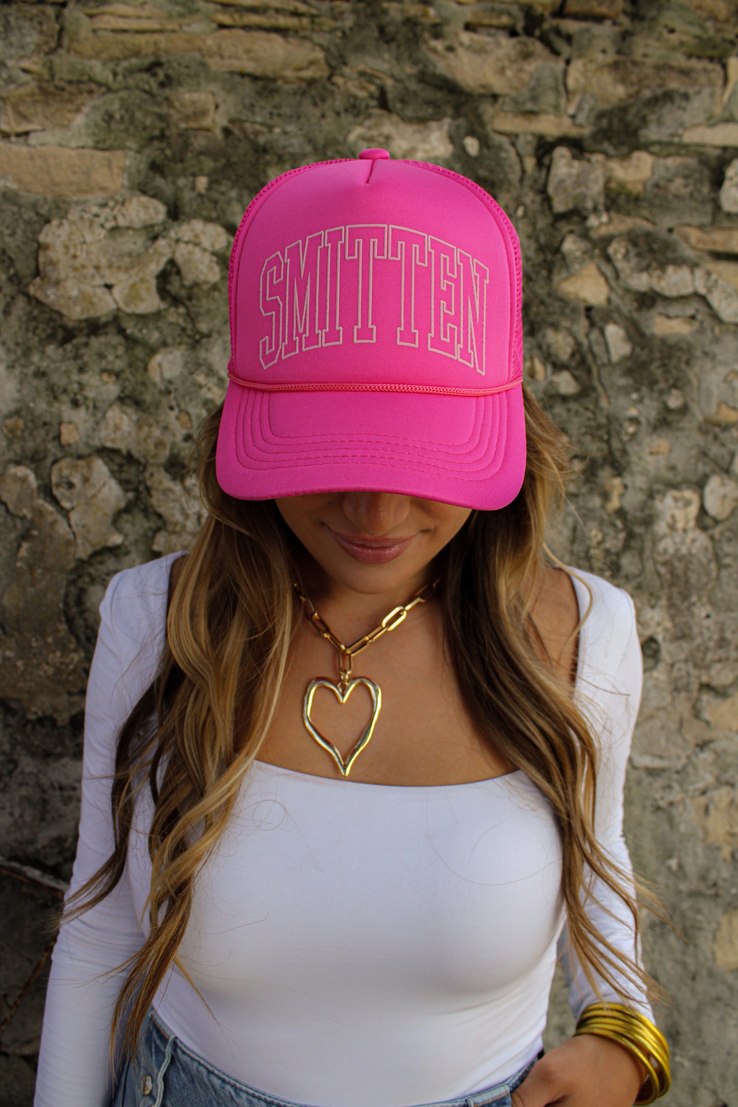 SMITTEN TRUCKER HAT