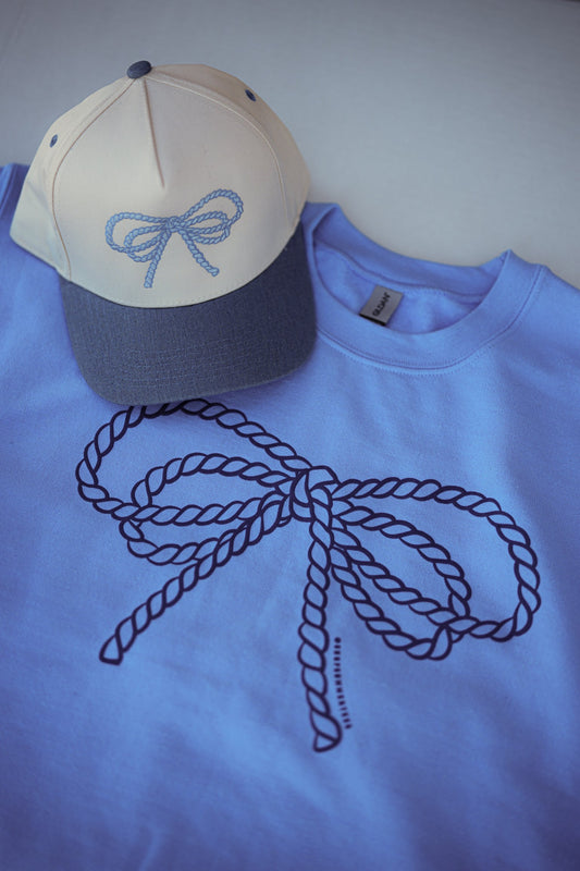 ROPE BOW CANVAS CAP