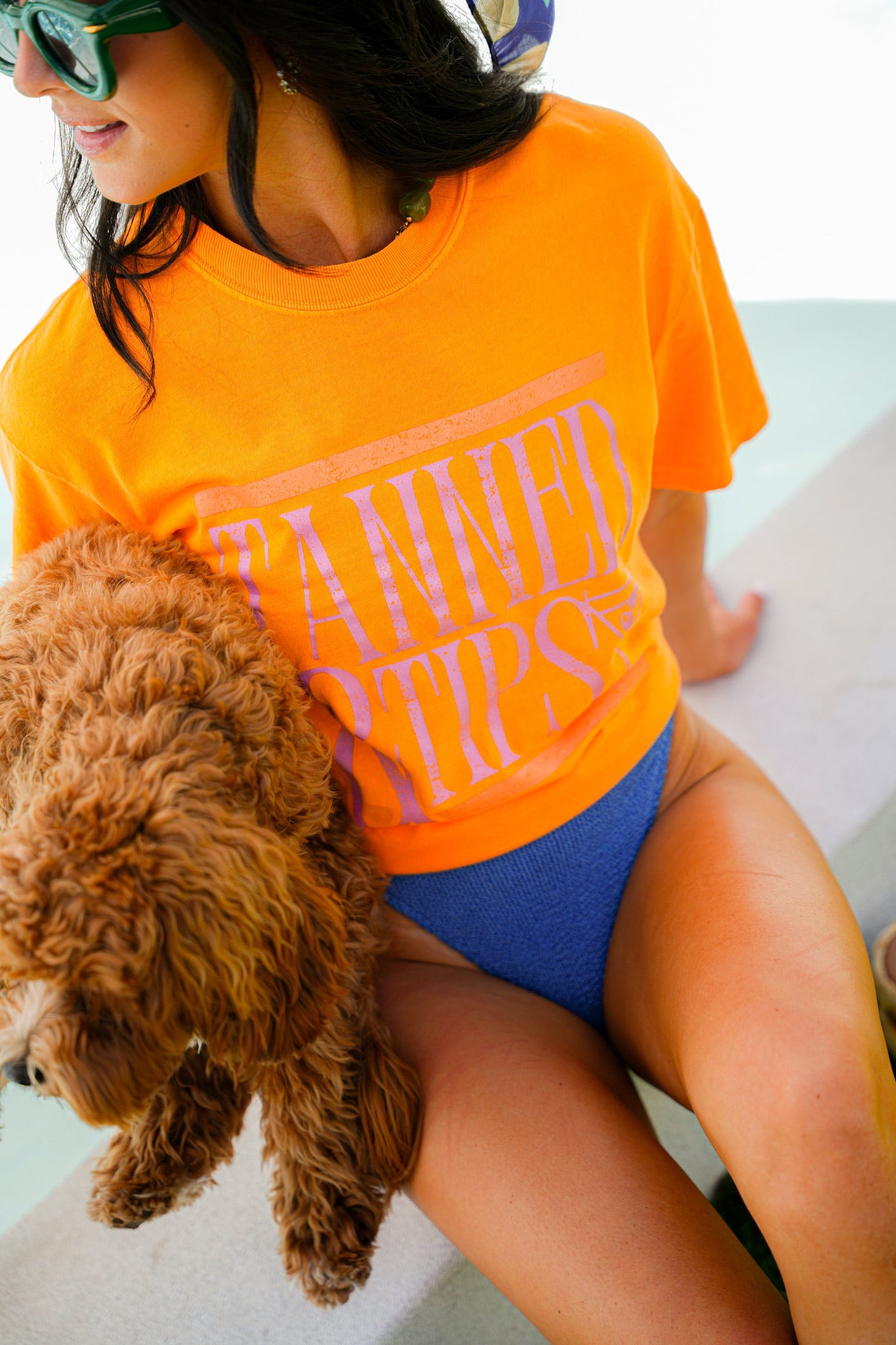 TANNED & TIPSY TEE