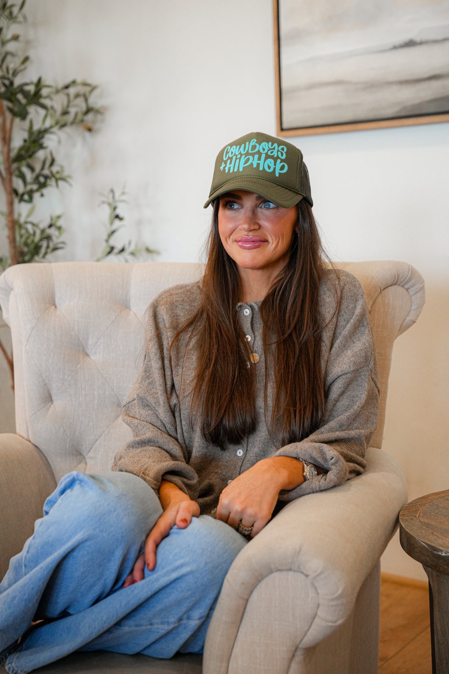 COWBOYS & HIP HOP TRUCKER HAT