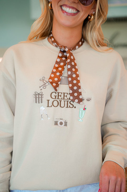 GEEZ LOUIS CREWNECK
