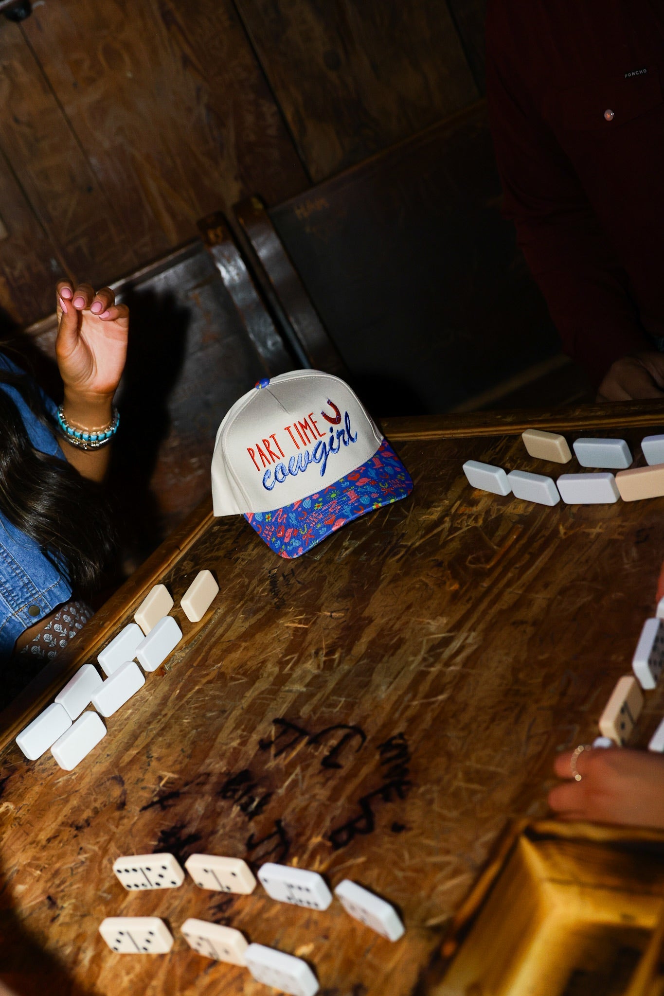 PART TIME COWGIRL CANVAS CAP