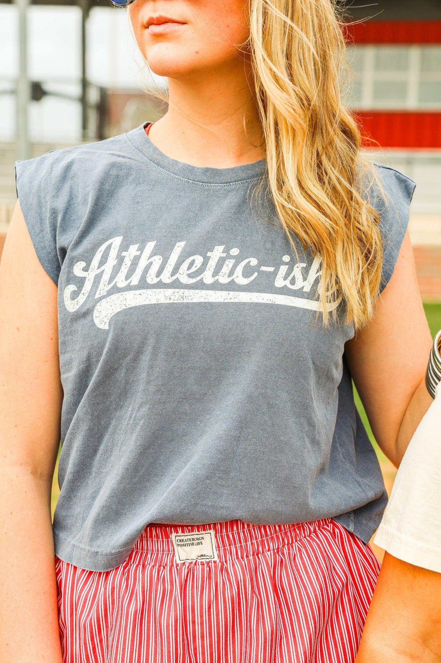 ATHLETIC-ISH TEE