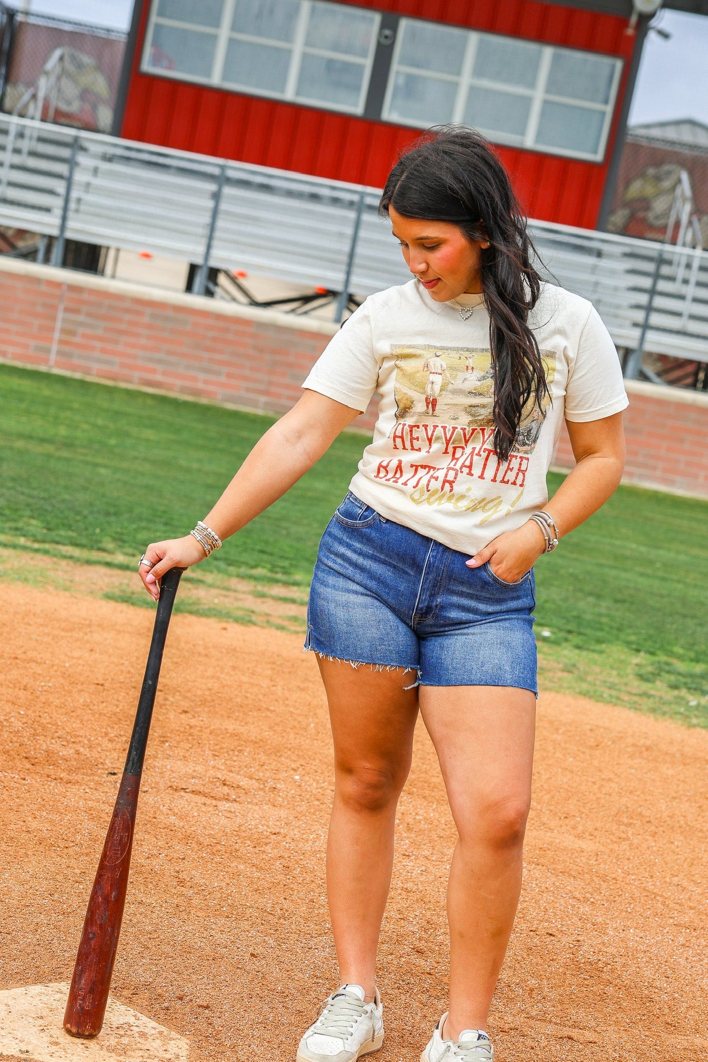 HEY BATTER BATTER TEE