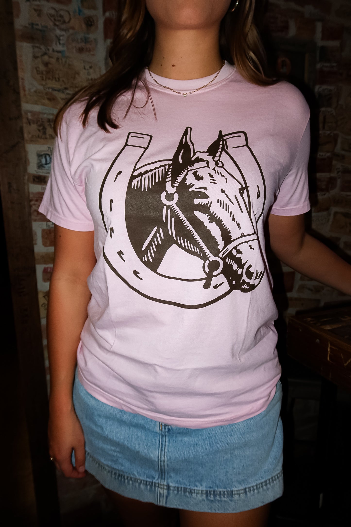 LUCKY HORSE CREWNECK