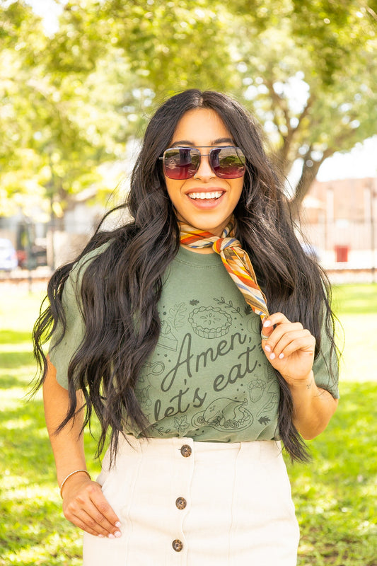 AMEN, LET'S EAT TEE