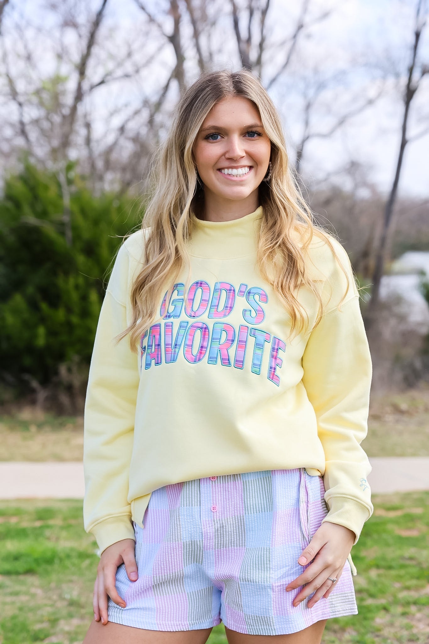 GOD'S FAVORITE MOCKNECK