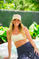 MARTINIS & BIKINIS CANVAS CAP