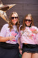 GINA CHAMPAGNE COWGIRL TEE | CREWNECK