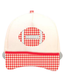 GINGHAM FOOTBALL CANVAS CAP