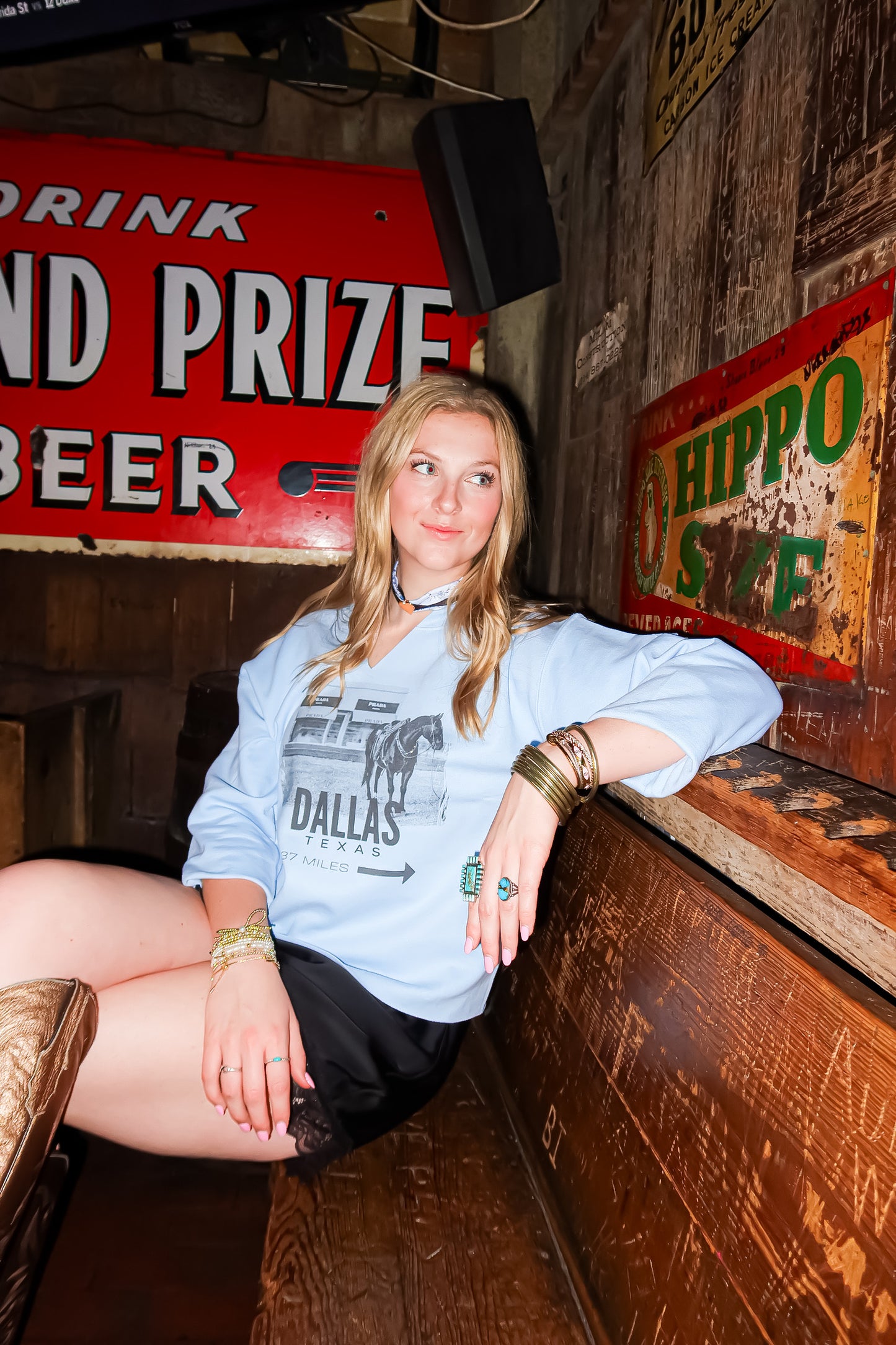 OFF TO MARFA TEE | CREWNECK