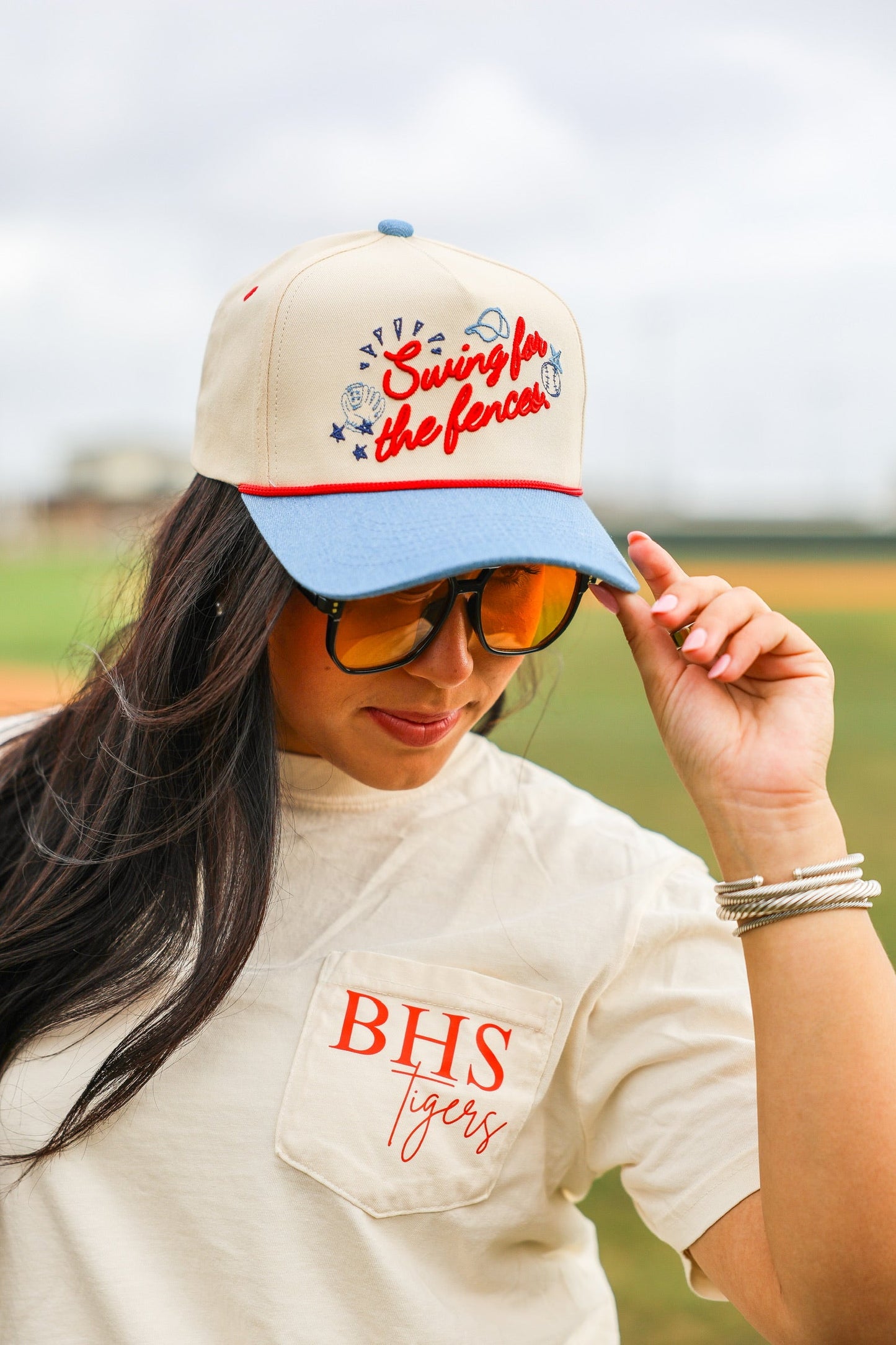 SWING FOR THE FENCES CANVAS CAP