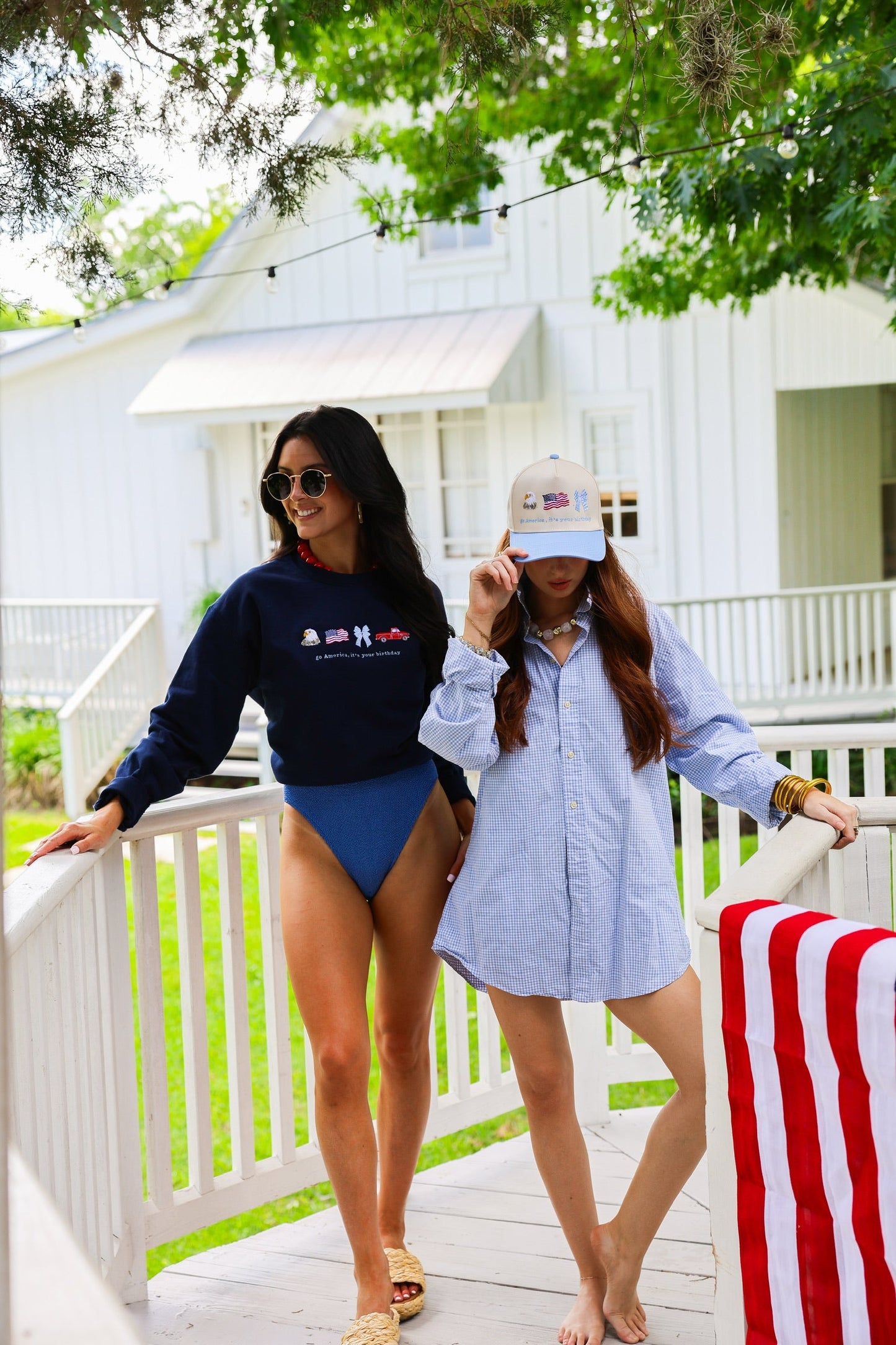 GO AMERICA, IT'S YOUR BIRTHDAY CANVAS CAP