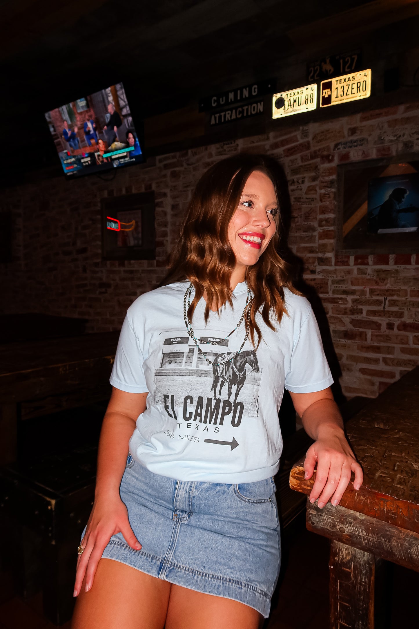 OFF TO MARFA TEE | CREWNECK