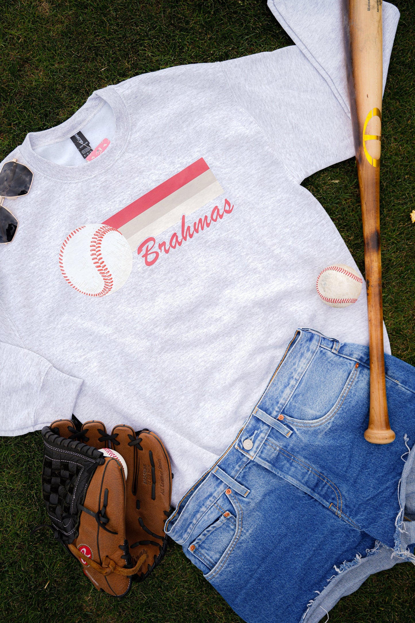 AV BASEBALL CUSTOM TEE | CREWNECK