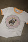 GINA COWBOY COLLEGE RINGER TEE