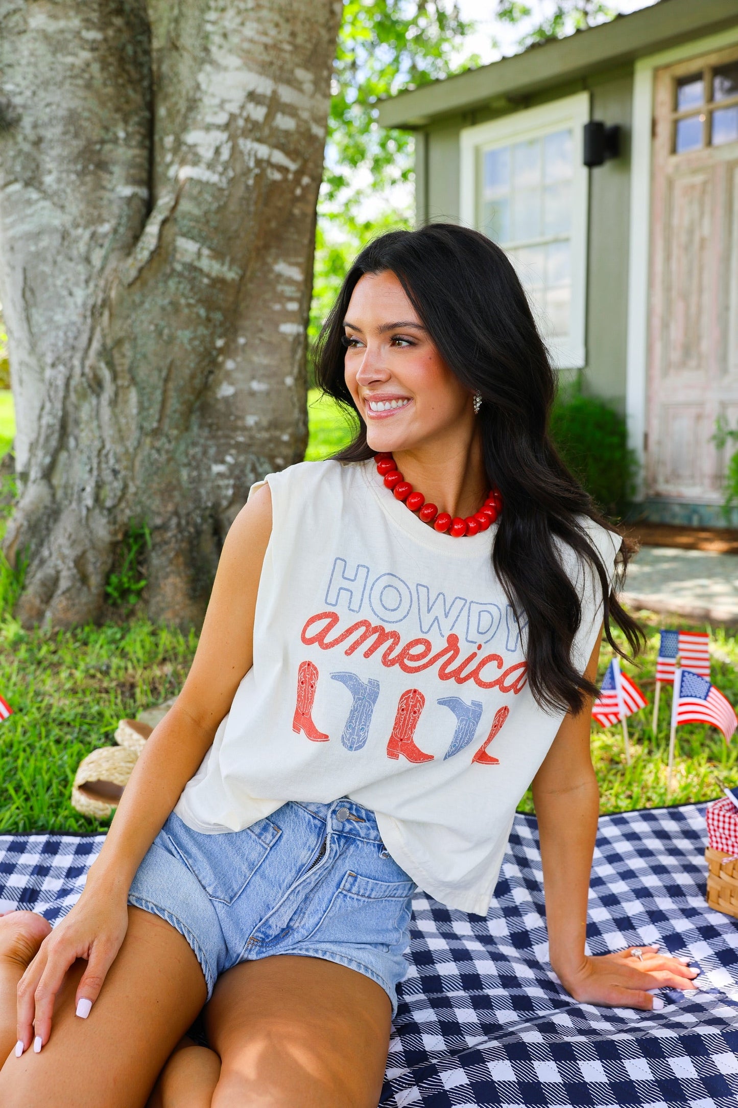 HOWDY AMERICA TEE