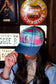 PLAID HORSESHOE CANVAS CAP
