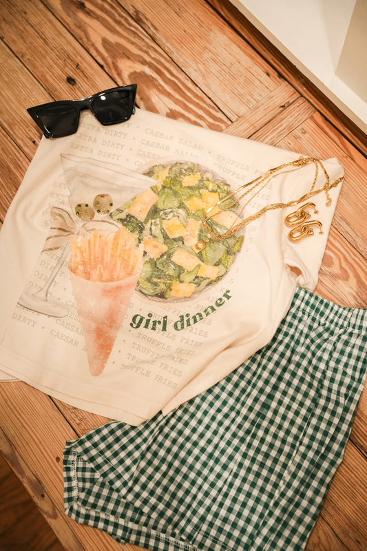 GIRL DINNER TEE