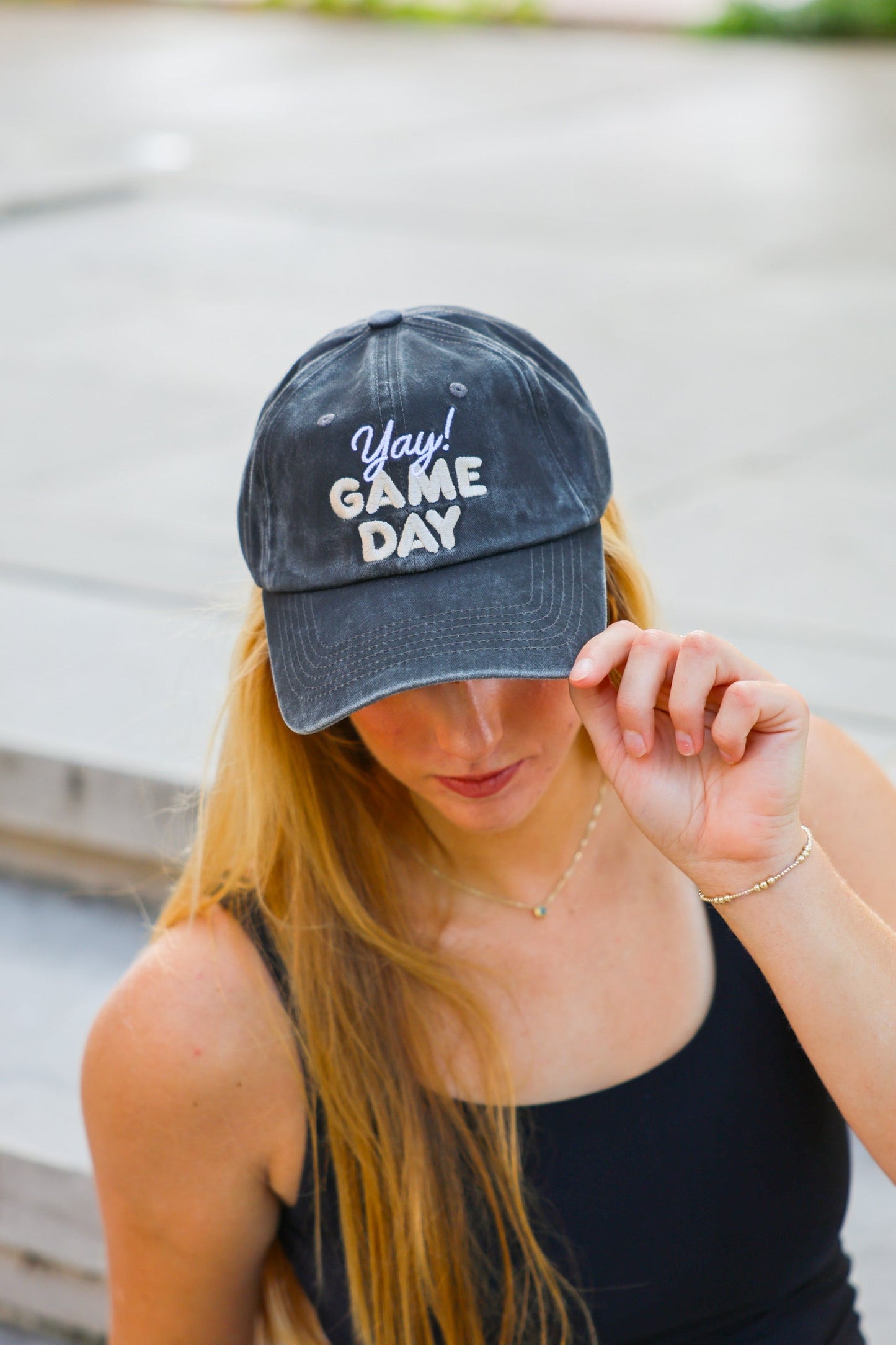 YAY! GAME DAY DAD CAP