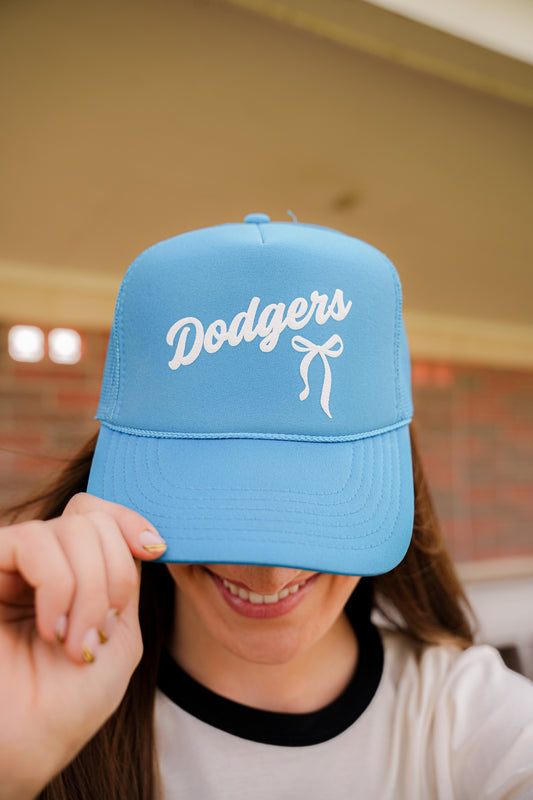 SCRIPT & BOW TRUCKER HAT