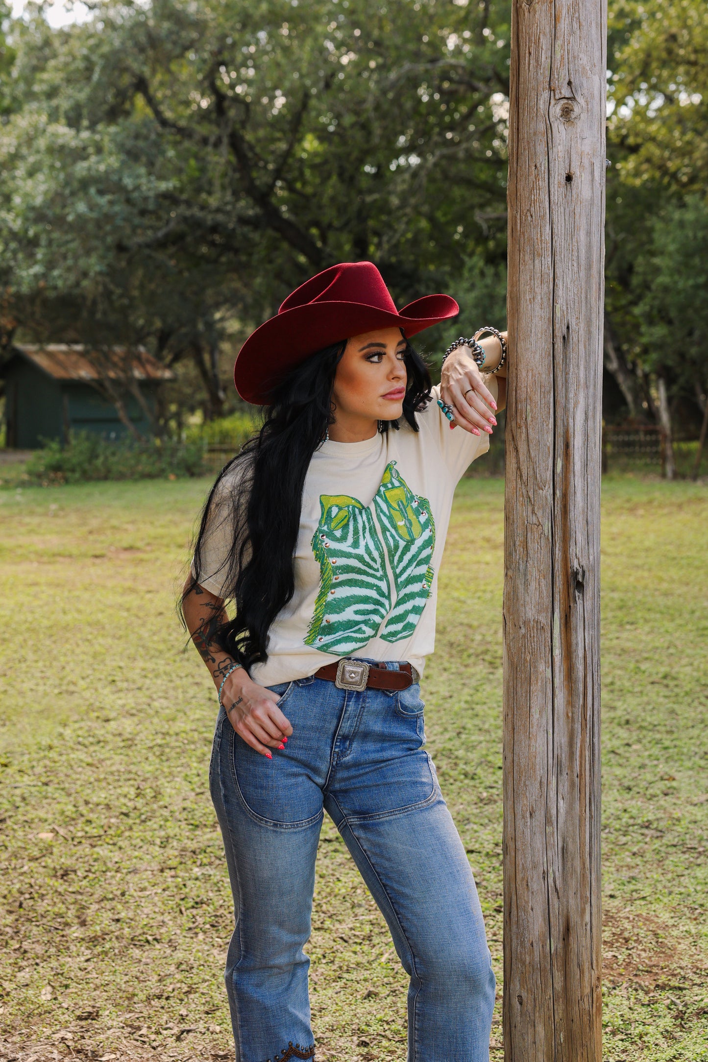 ZEBRA CHAPS (NEON) TANK | TEE