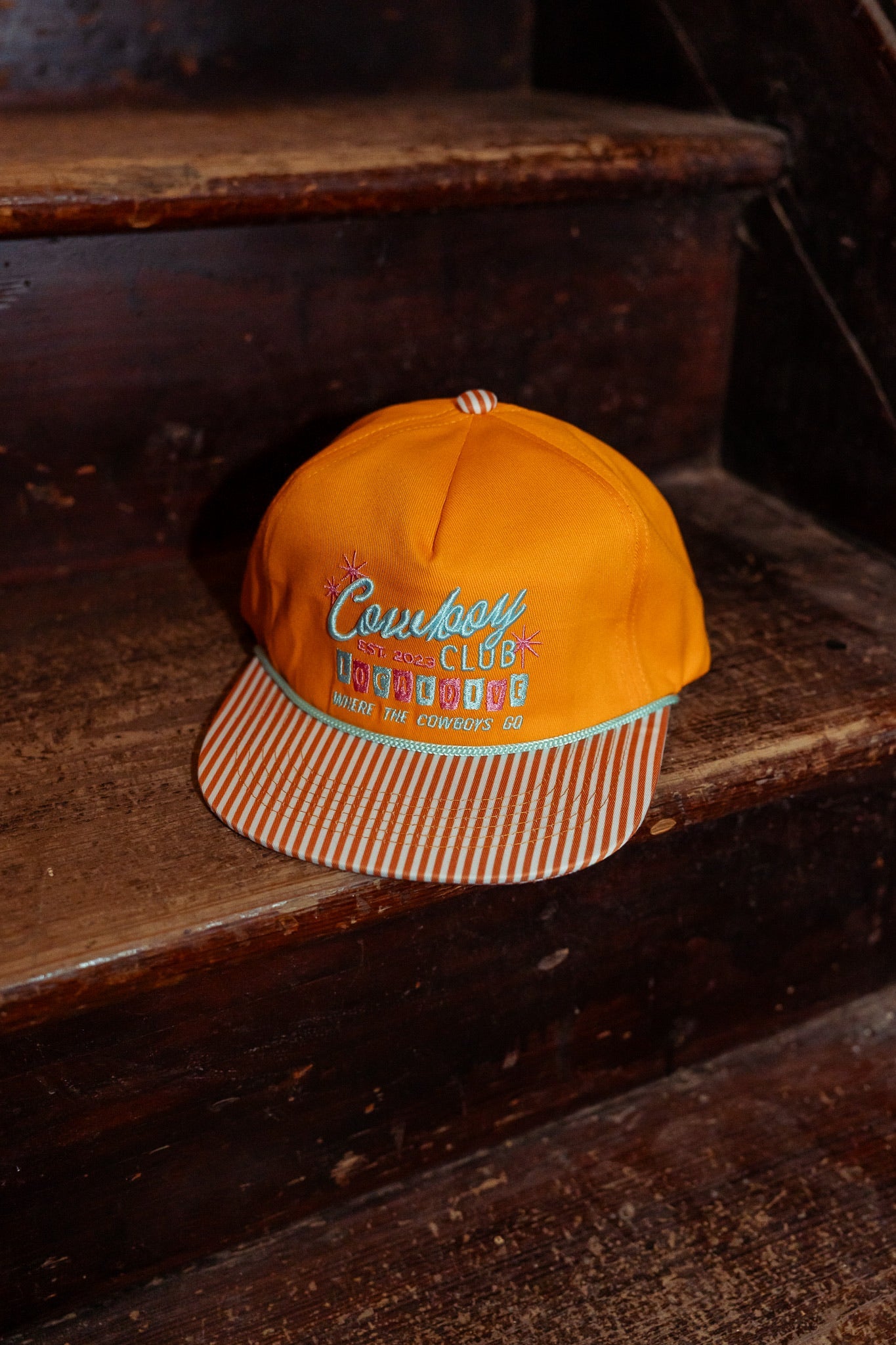 COWBOY CLUB CANVAS CAP