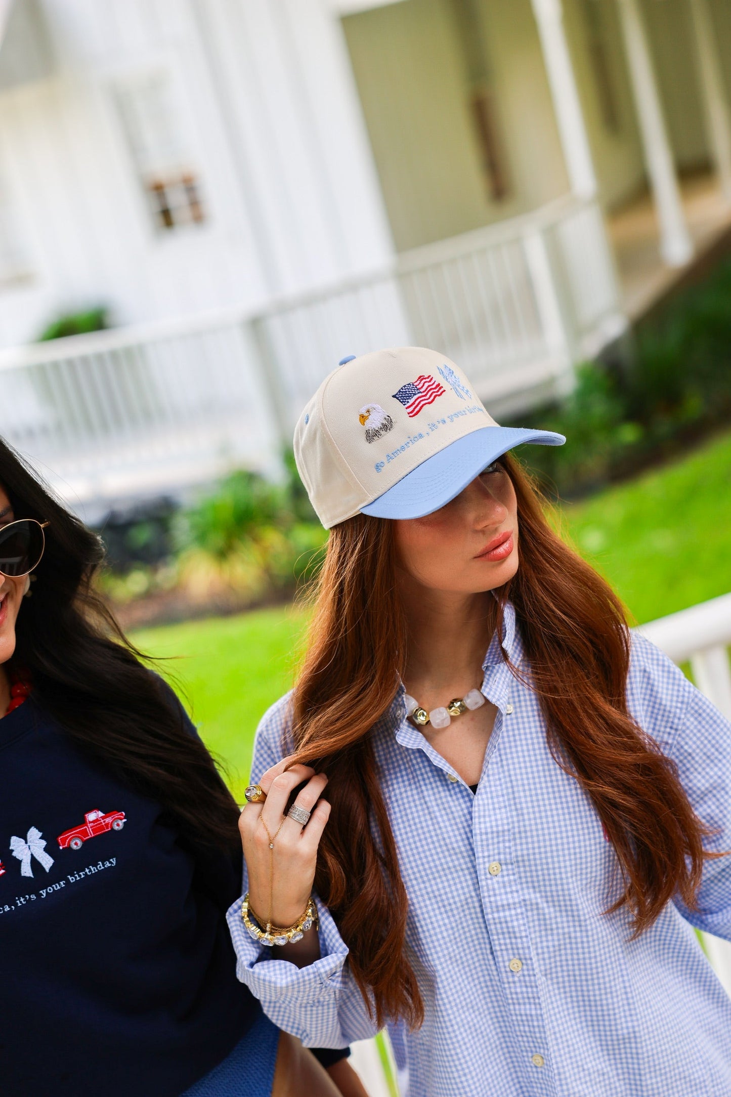 GO AMERICA, IT'S YOUR BIRTHDAY CANVAS CAP