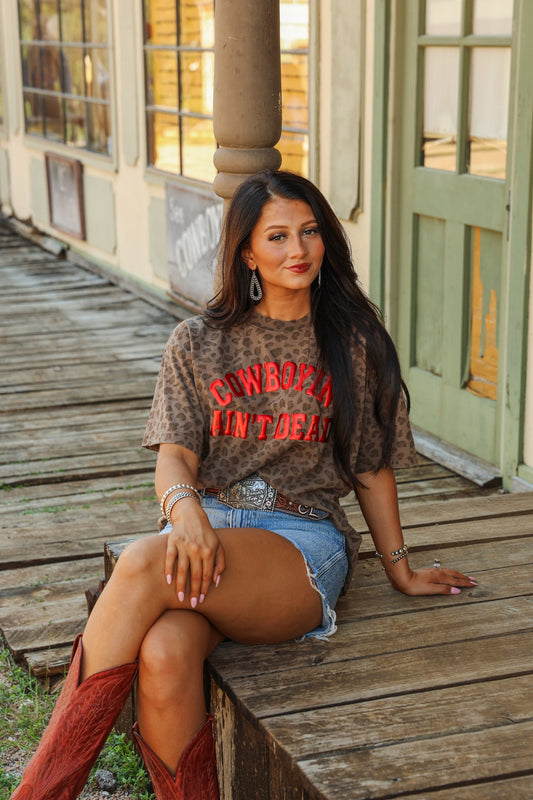 COWBOYIN' AIN'T DEAD TEE