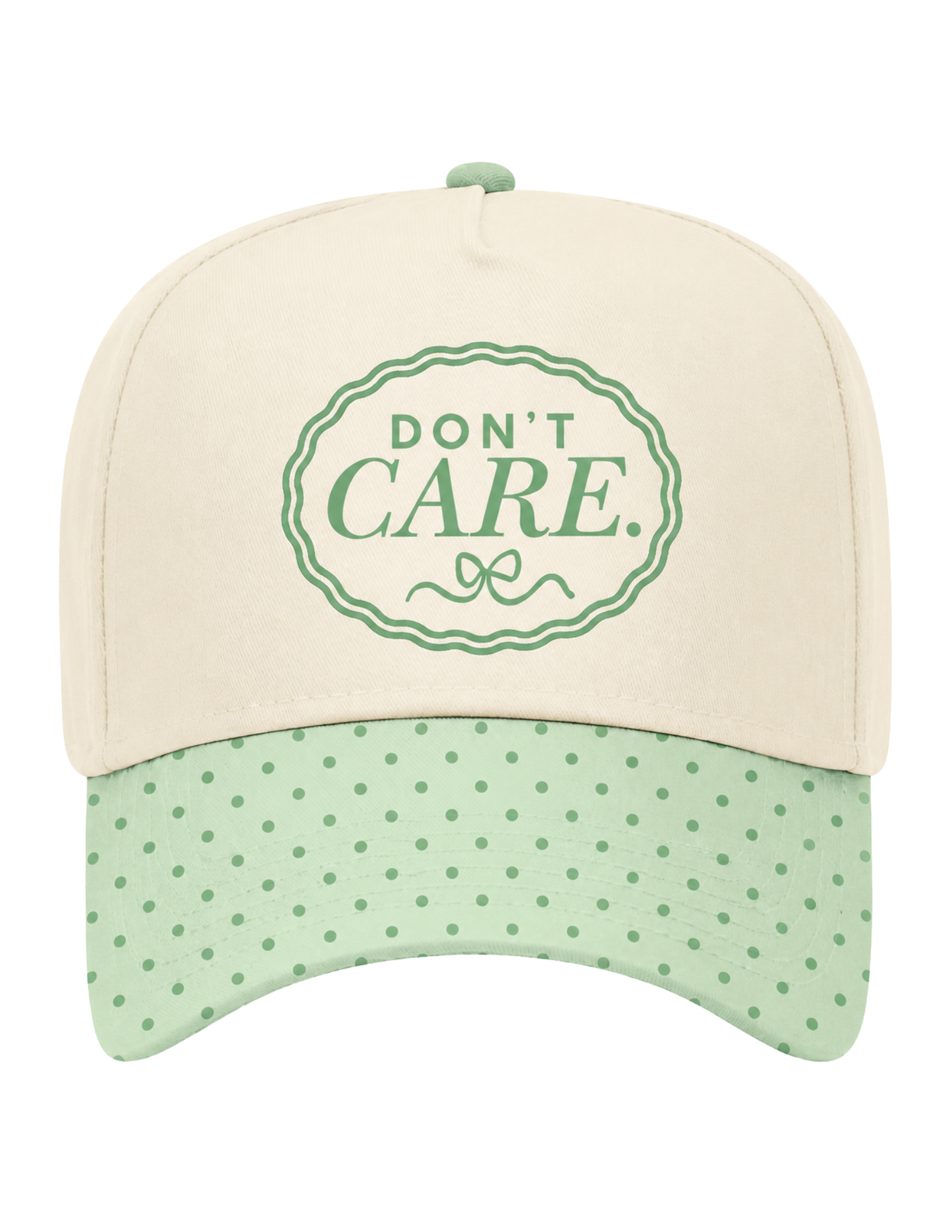 DON’T CARE CANVAS CAP