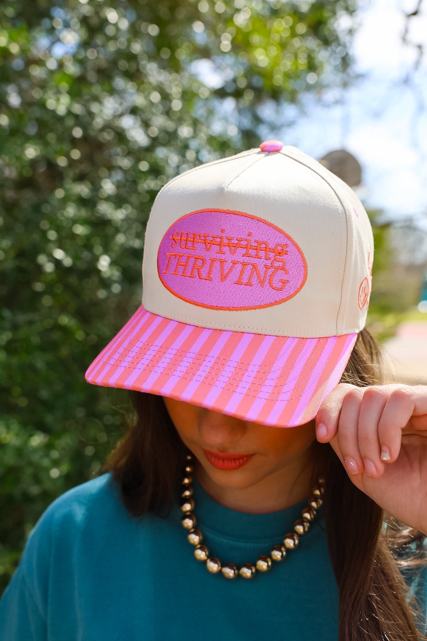 THRIVING CANVAS CAP