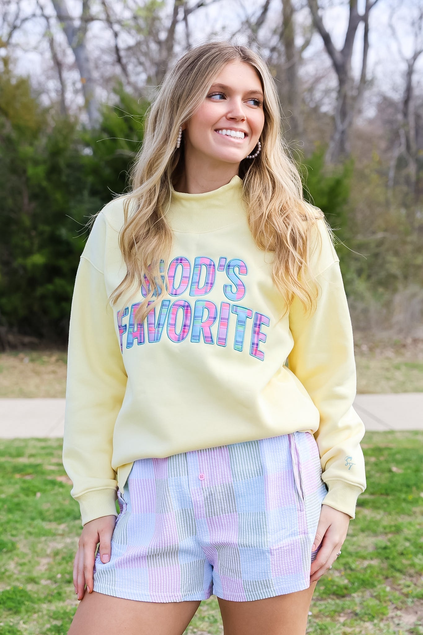 GOD'S FAVORITE MOCKNECK