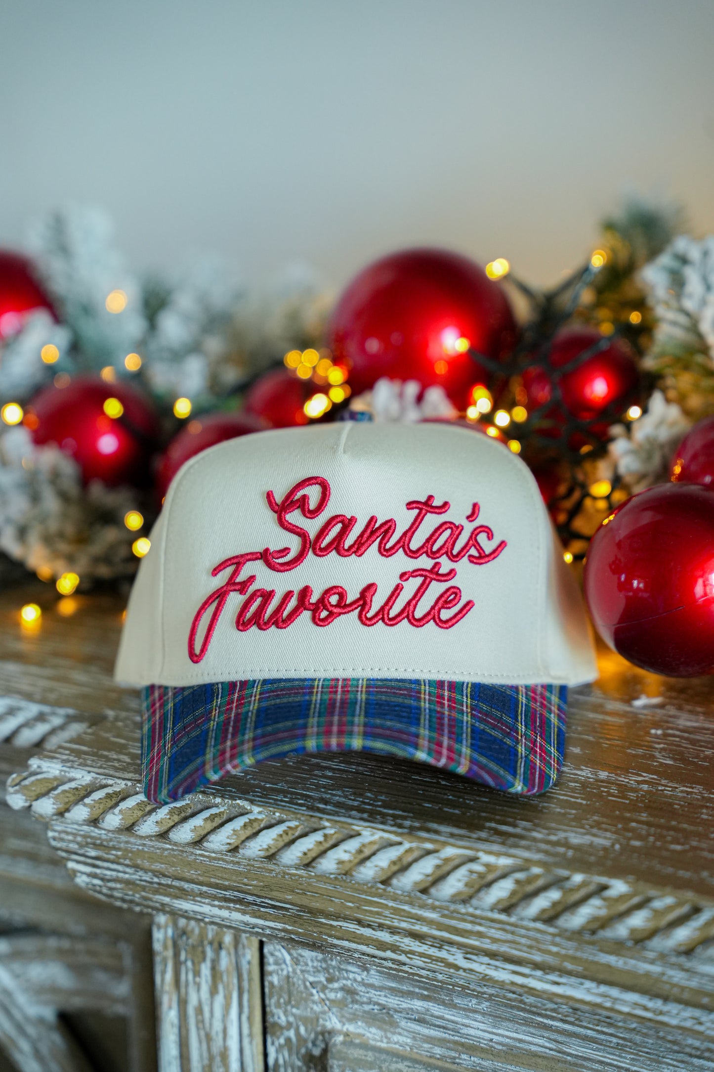 SANTA'S FAVORITE CANVAS CAP