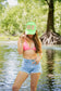 RIVER RAT TRUCKER HAT | CANVAS CAP