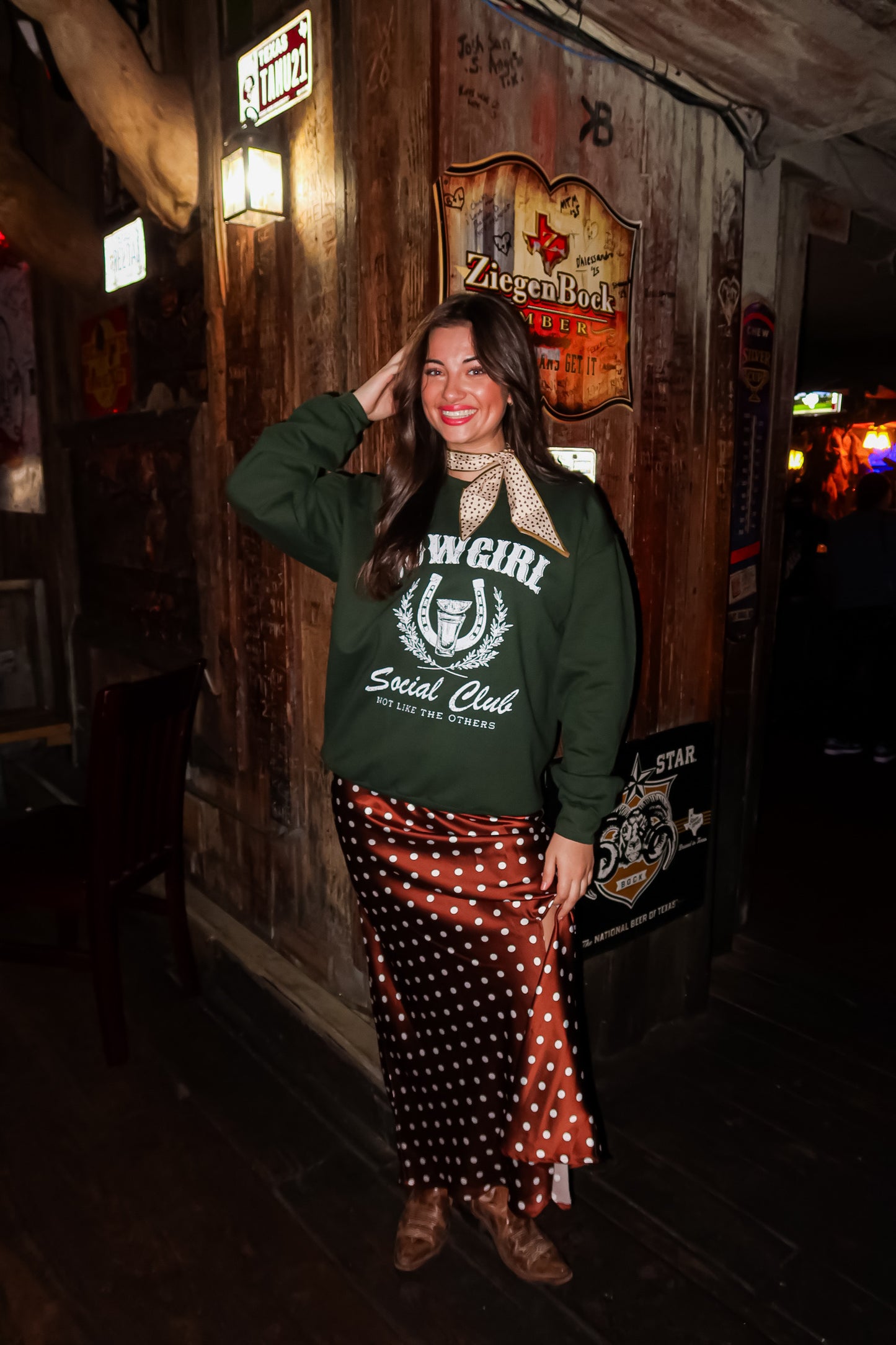 COWGIRL SOCIAL CLUB CREWNECK