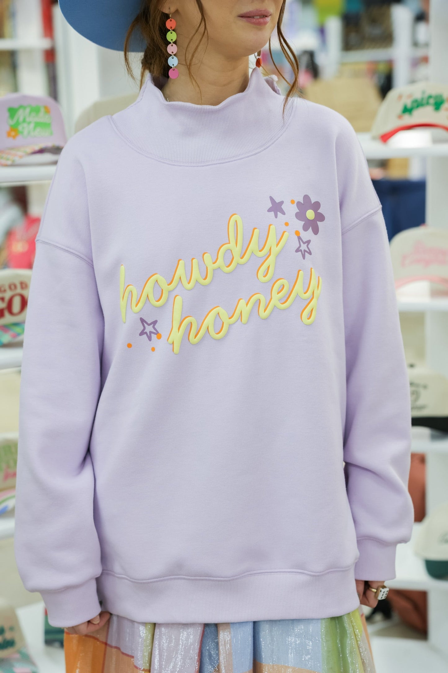 HOWDY HONEY MOCKNECK