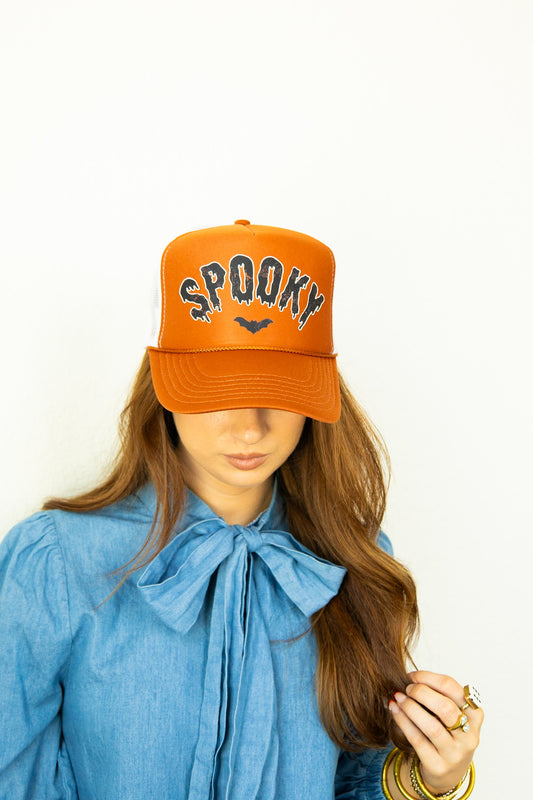 SPOOKY CUTE TRUCKER HAT