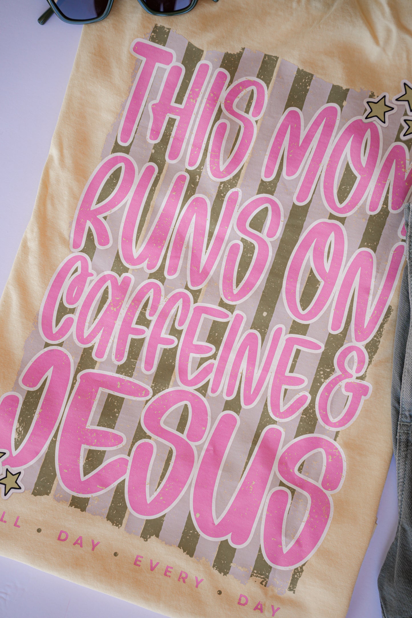 CAFFEINE & JESUS TEE