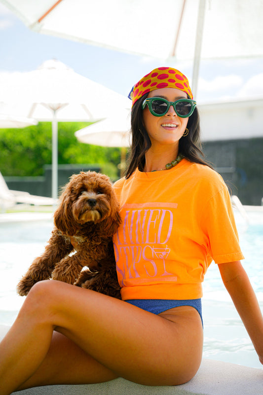 TANNED & TIPSY TEE