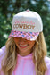 GOD SAVE THE COWBOY CANVAS CAP